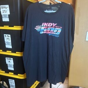NWOT Culture Studio 102nd Indy 500 2018 Black T-Shirt Size 3X